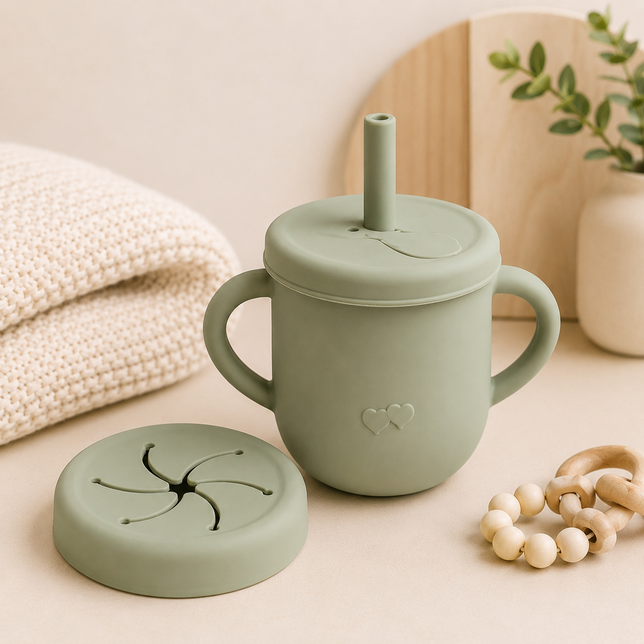No-Spill Snack Cup