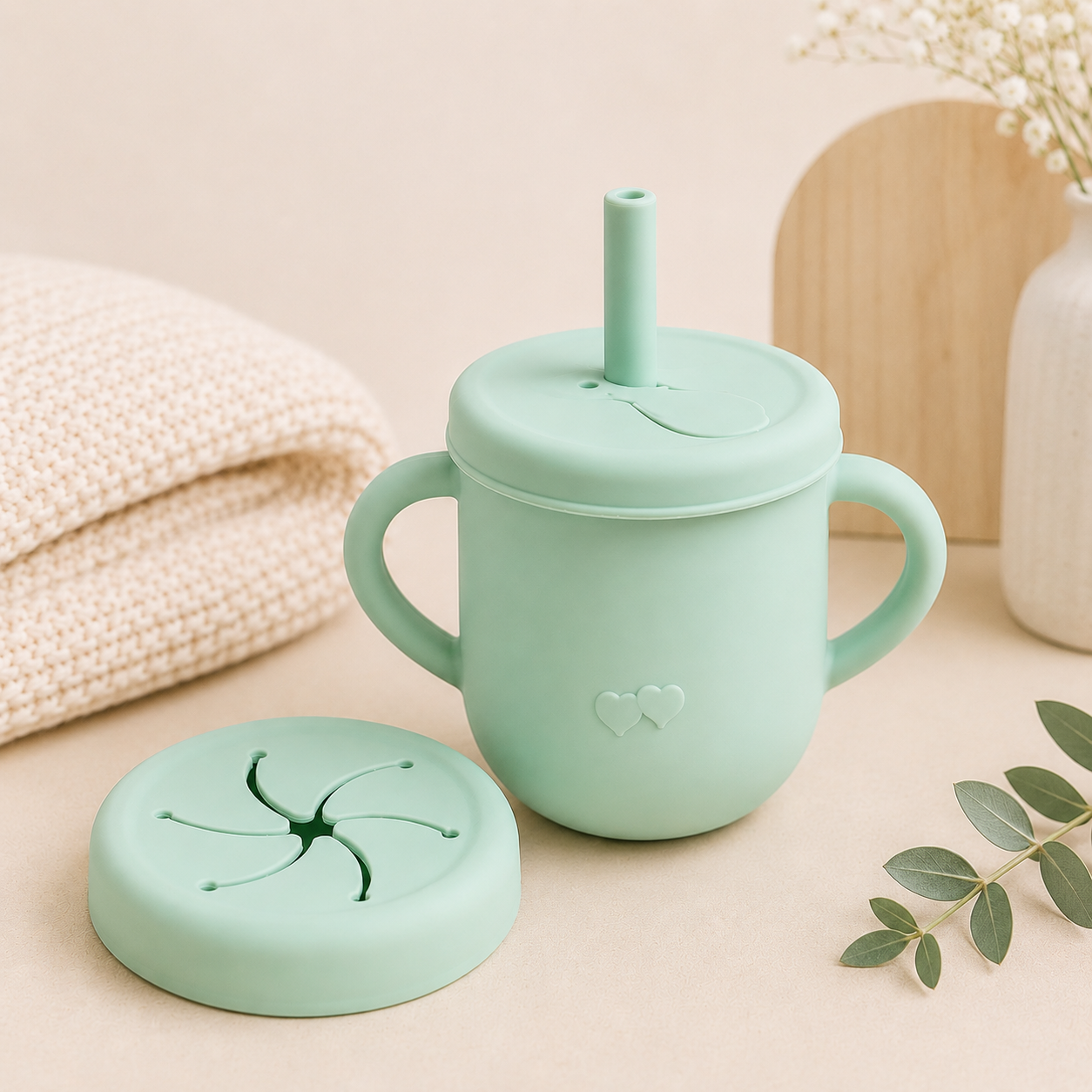 No-Spill Snack Cup